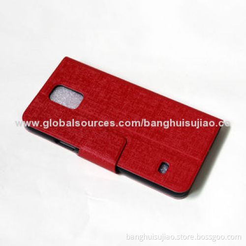Leather Case for Samsung Galaxy S5, New Coat, Various Colors Available